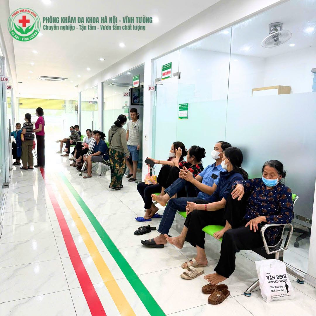 Khu vực chờ khám